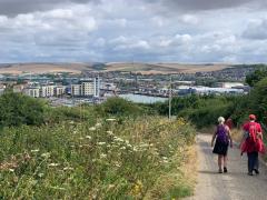 Descending towards Newhaven